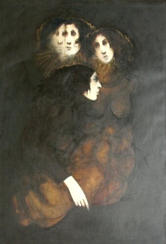 Premonition di Ramon Santiago, Pittura in vendita su Singulart