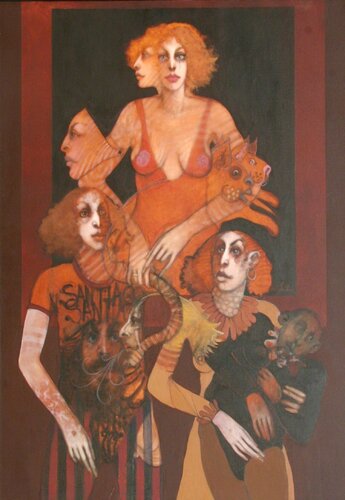 Mother Image di Ramon Santiago, Pittura in vendita su Singulart