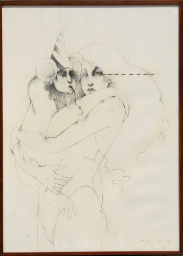 Monkey by Ramon Santiago, Work on Paper for Sale on Singulart