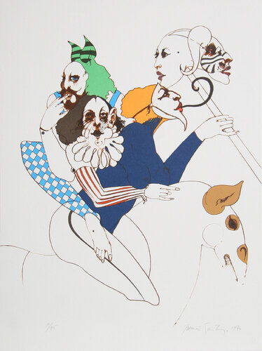 Untitled - Merry Go Round (50) by Ramon Santiago, Print for Sale on Singulart