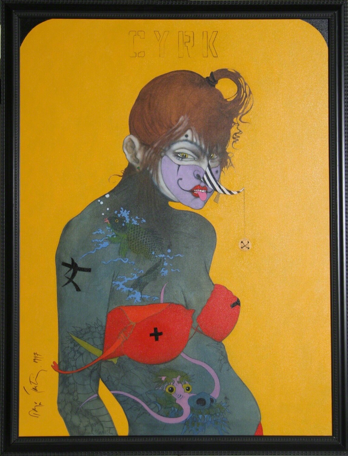 Cyrk Ramon Santiago Dipinto originale in vendita