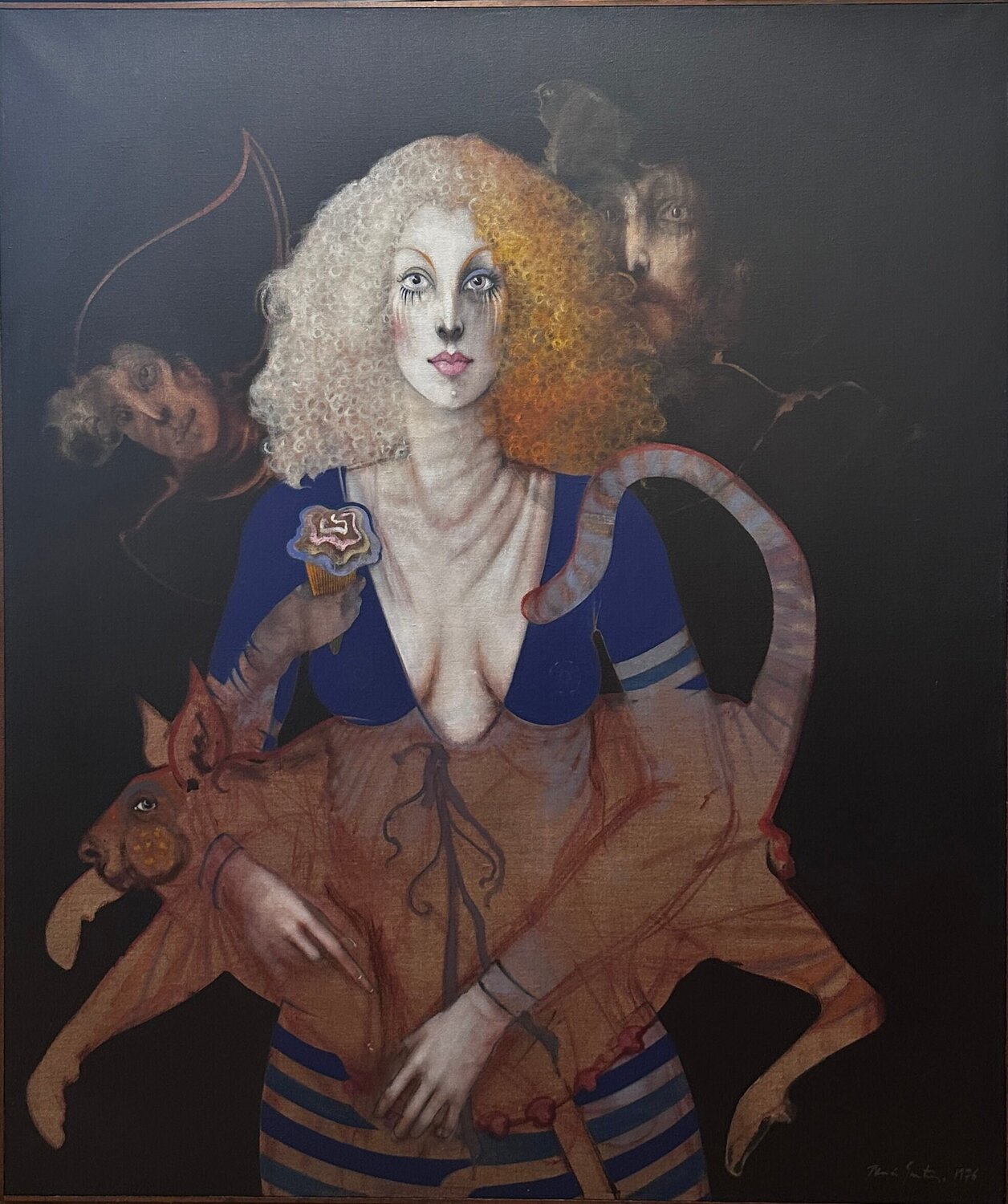 Untitled Ramon Santiago Origineel schilderij te koop
