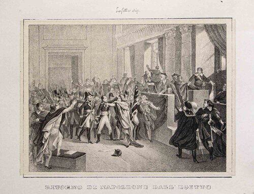 Return of Napoleon from Egypt by Unknown Artist, Print for Sale on Singulart