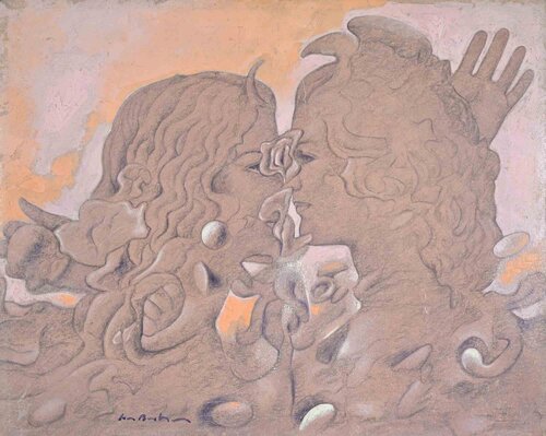 The Caress von Unknown Artist, Malerei kaufen auf Singulart