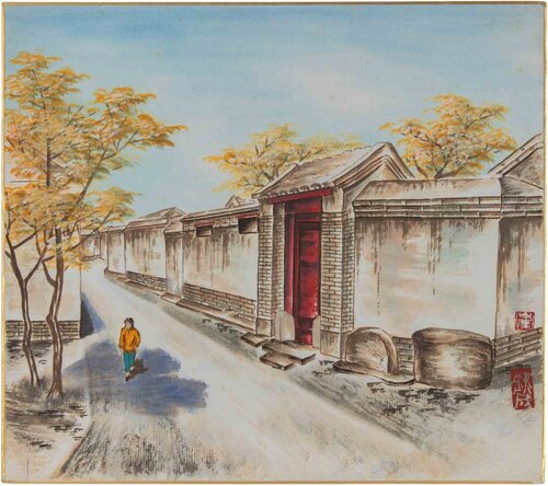 Urban Landscape van Unknown Artist, Werk op papier te koop op Singulart