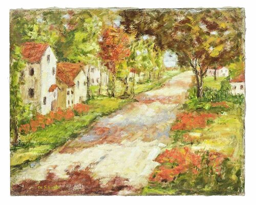 Landscape di Unknown Artist, Pittura in vendita su Singulart