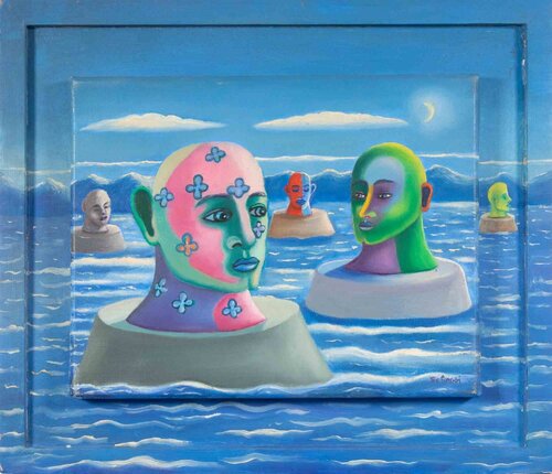 The Soul of Picasso and the Artists of the 20th Century van Unknown Artist, Schilderij te koop op Singulart