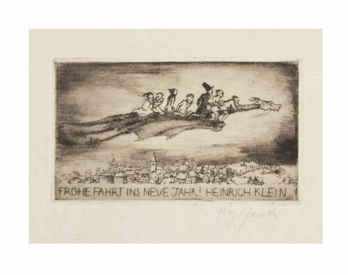  Speisenfolge (Study for a Menu) by Unknown Artist, Print for Sale on Singulart