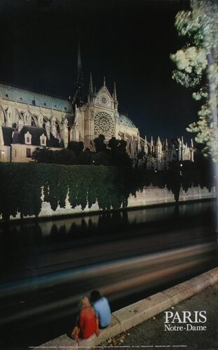 Paris Notre Dame, French Tourism Office by Unknown Artist, Print for Sale on Singulart