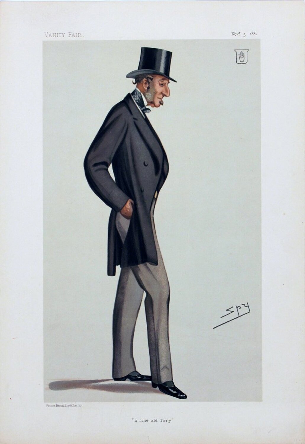Vanity Fair: A Fin Old Tory Unknown Artist