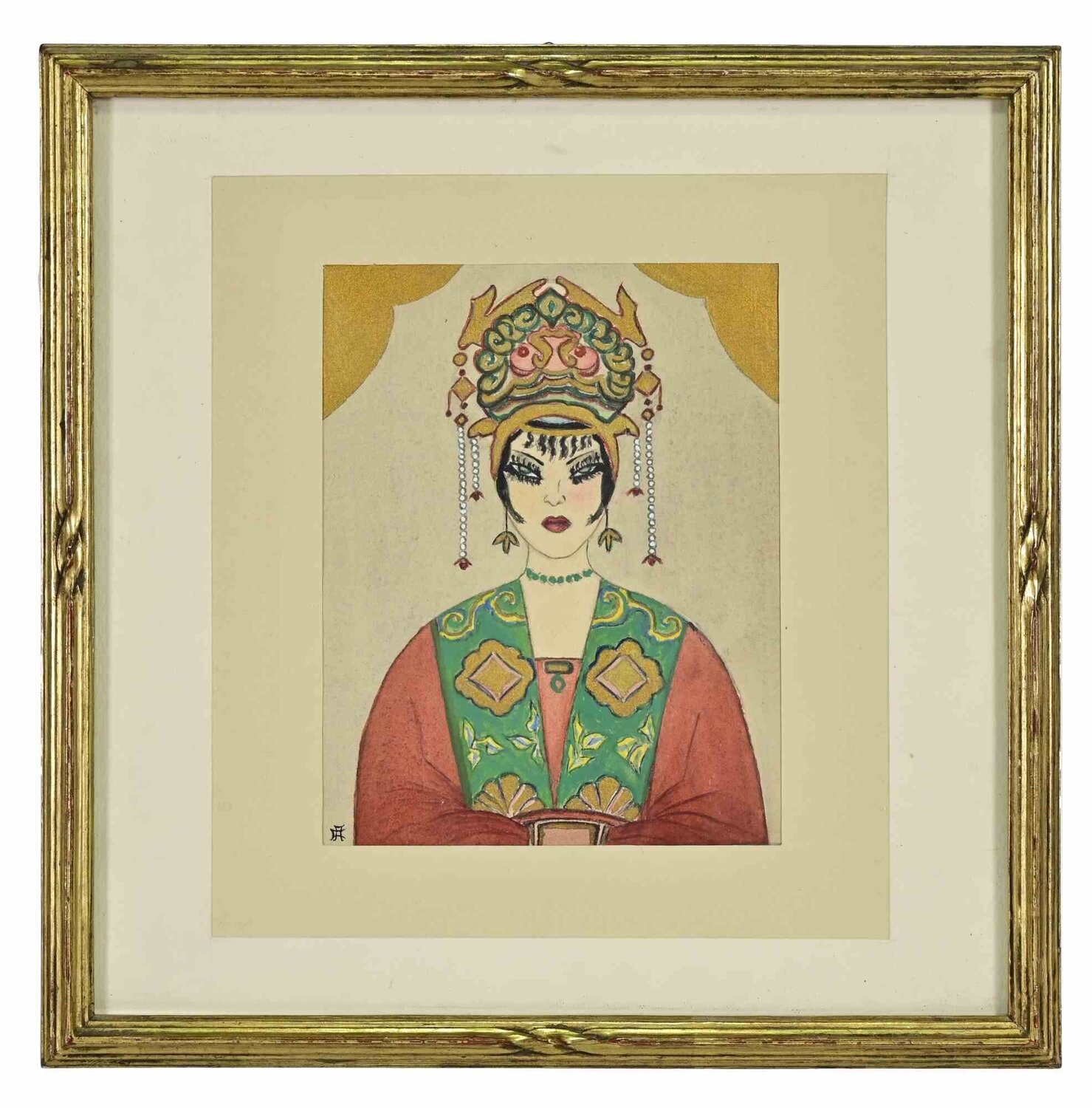 Sketch For Turandot Unknown Artist