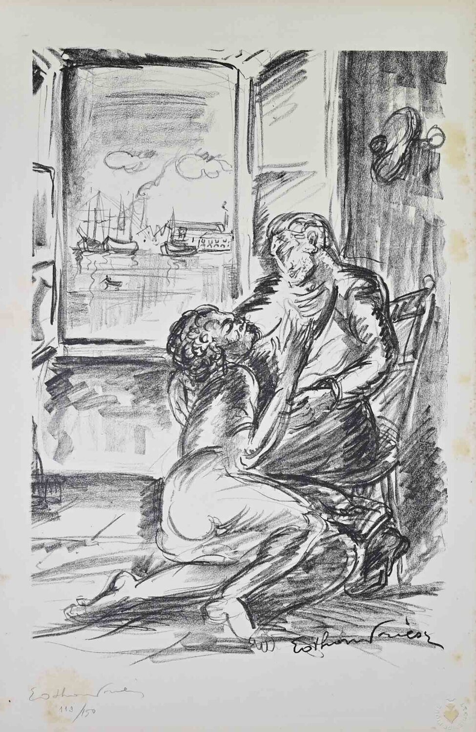 Sailor and Prostitute Unknown Artist