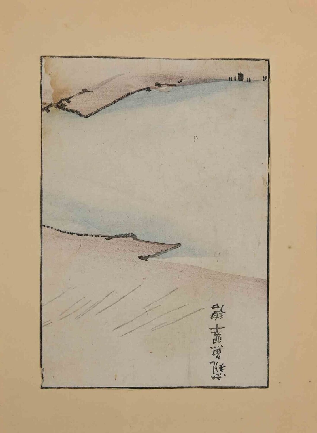 Coastal Landscape Unknown Artist