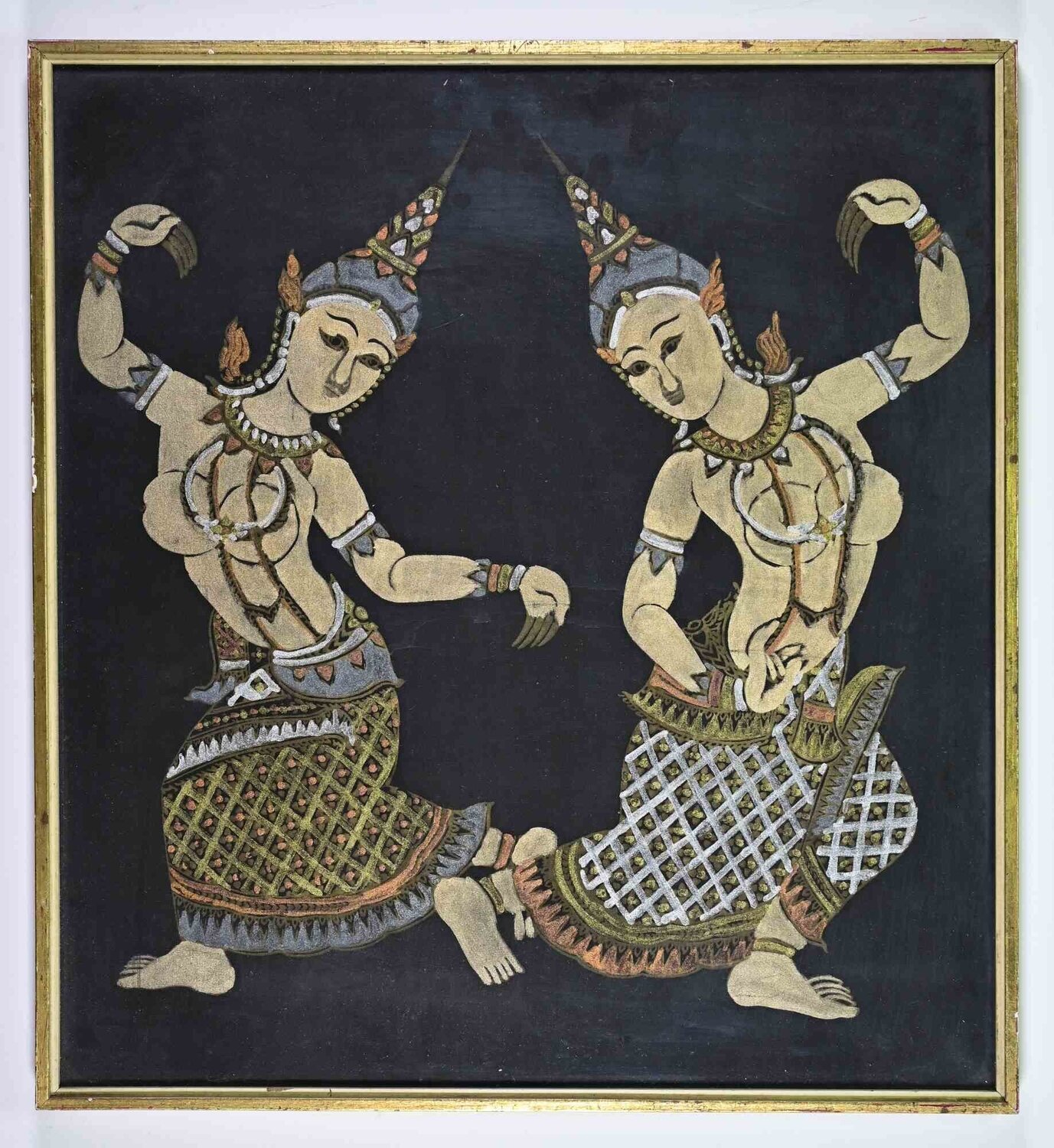 Pair of Thai Dancers Unknown Artist