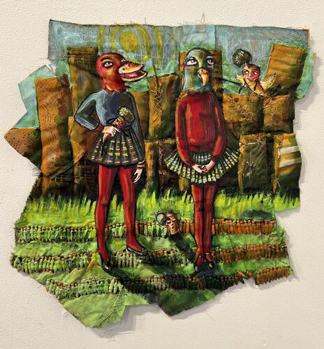 Untitled van Carol Powell, Textiel te koop op Singulart