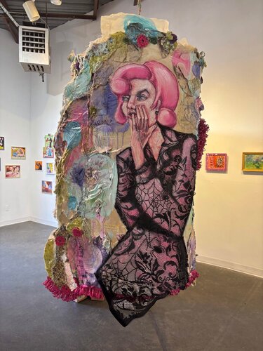 Speaking in Circles von Carol Powell, Textil kaufen auf Singulart