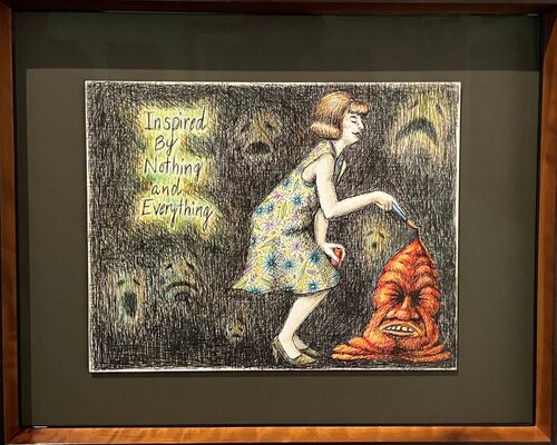 Inspired By Nothing by Carol Powell, Work on Paper for Sale on Singulart