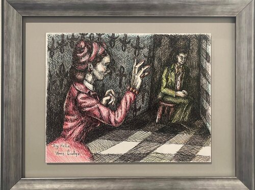 Say Hello Wave Goodbye di Carol Powell, Opera su carta in vendita su Singulart