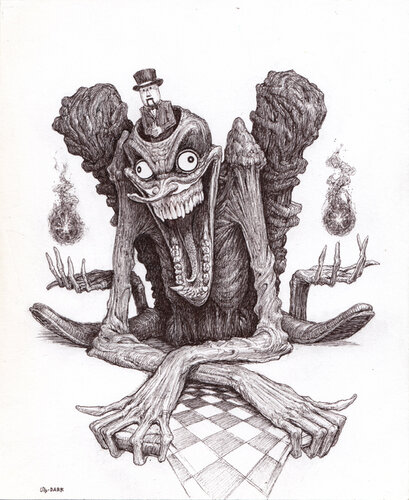 Dark by Charles Lister, Work on Paper for Sale on Singulart