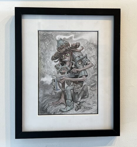 Ovworq (The Molimb't Lacky of Lunatok) by Charles Lister, Work on Paper for Sale on Singulart