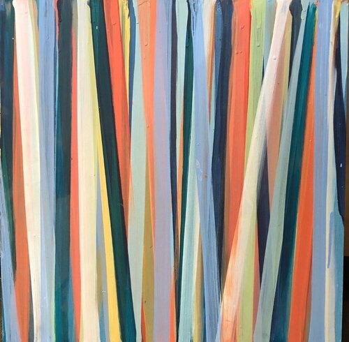 Candy stripe von Philip Vaughan, Malerei kaufen auf Singulart