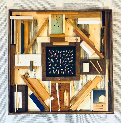 Curious lattice: A Lesson In Cosmology by Alexander McVickar, 絵画 for Sale on Singulart