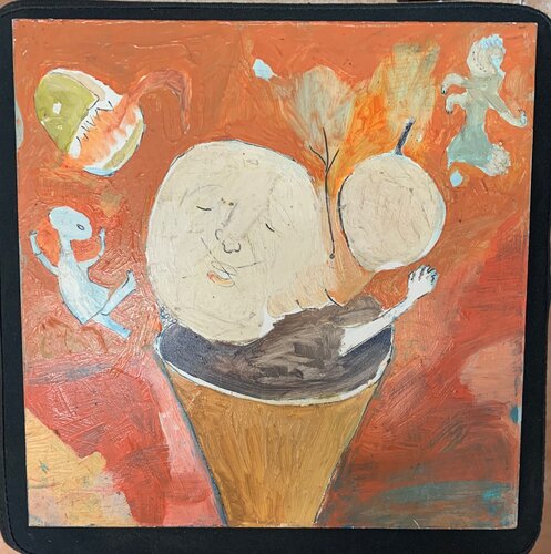 King Me van Airom Bleicher, Schilderij te koop op Singulart