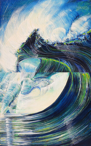 Flashing Wave 2019 von Qi Peng, Malerei kaufen auf Singulart