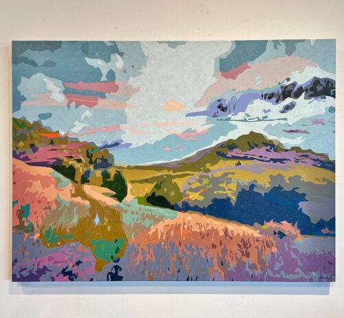 Landscape Obscura - 13 van Holly Boruck, Schilderij te koop op Singulart