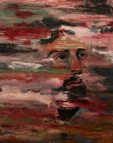 The Subtleties of Self Destruction van Mike Maxwell, Schilderij te koop op Singulart