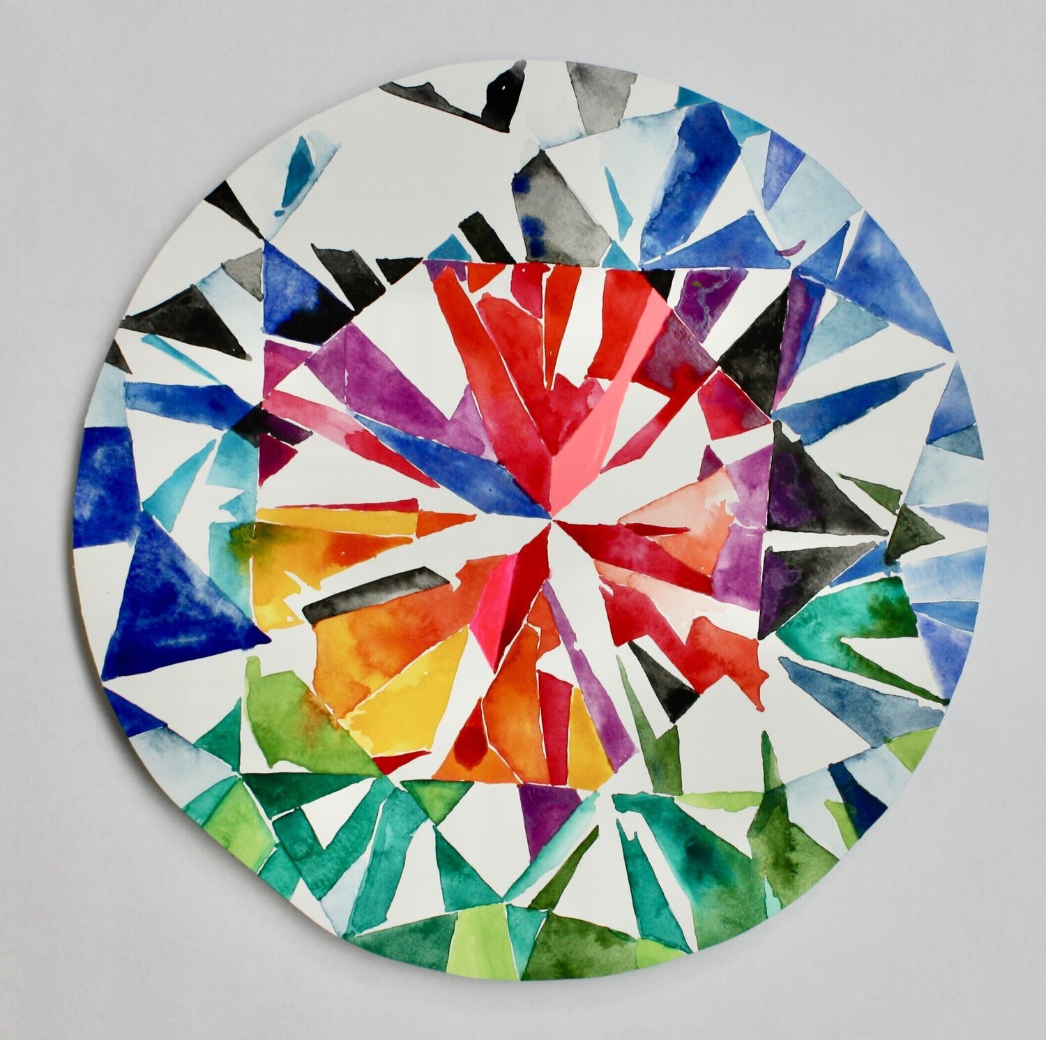 ‘Kojin’ Brilliant-cut Diamond S. P. Harper Dipinto originale in vendita