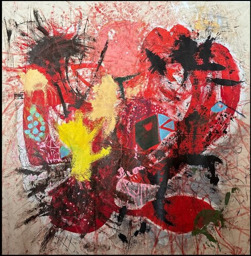 Maitri van Frank Paletta, Schilderij te koop op Singulart