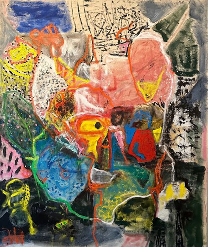 Untitled Zissou van Frank Paletta, Schilderij te koop op Singulart