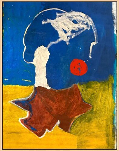 Boy and His Dog van Frank Paletta, Schilderij te koop op Singulart