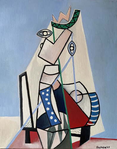 Woman with a Hat Alisa Kostkina