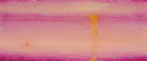 The Golden Sun di Gay Summer Rick, Pittura in vendita su Singulart