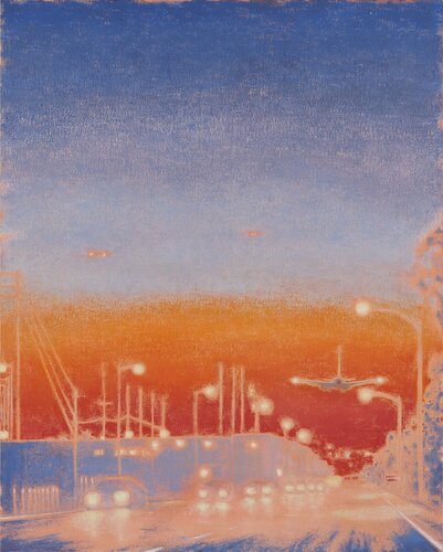 Arriving on Time di Gay Summer Rick, Pittura in vendita su Singulart