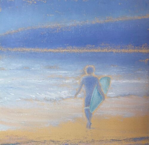 Catching Up di Gay Summer Rick, Pittura in vendita su Singulart