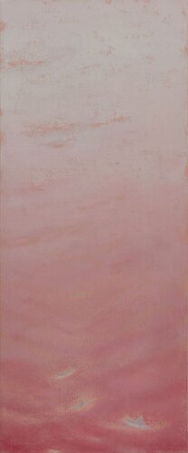 Pink and Silver Morning in the Swells di Gay Summer Rick, Pittura in vendita su Singulart