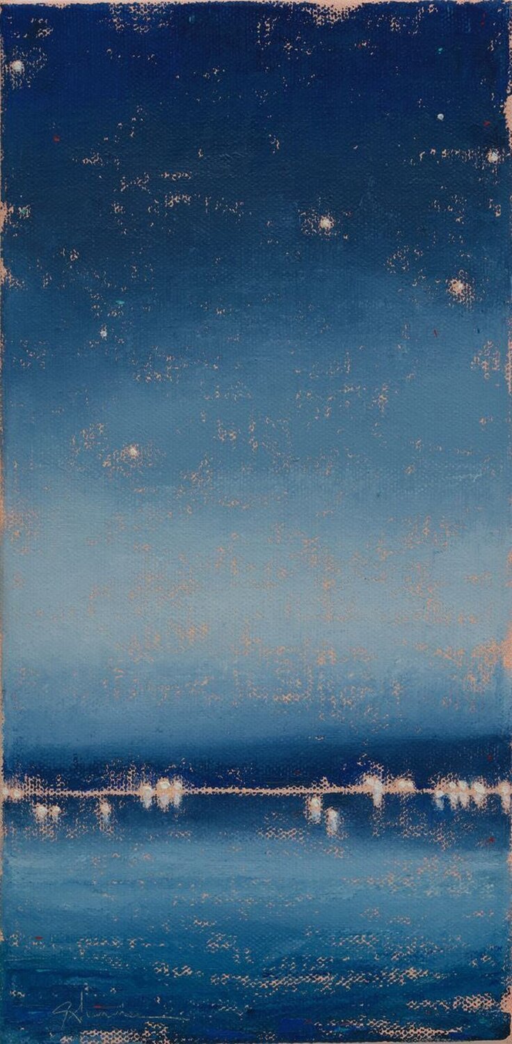 Distant Light V Gay Summer Rick Dipinto originale in vendita