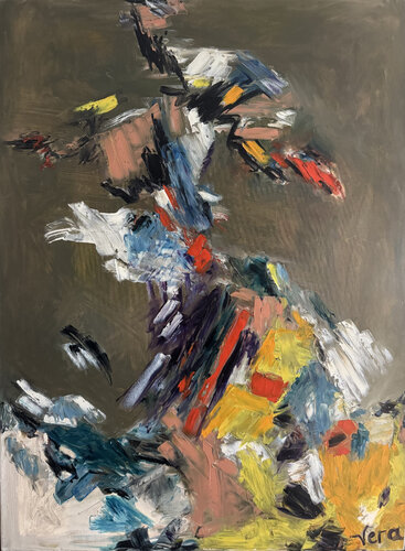 Paint 570   "Always Learning" by Vera Arutyunyan, Painting for Sale on Singulart