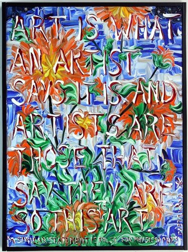 A Contemporary Definition of Art di Gregory Horndeski, Pittura in vendita su Singulart