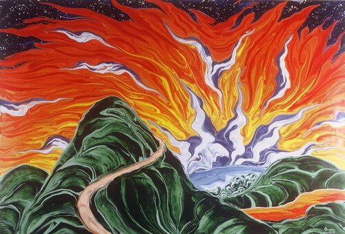 Sunset de Gregory Horndeski, Pintura a la venta en Singulart