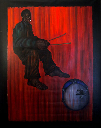 Watch the Beat of My Drum van Luis Miguel Anaya, Schilderij te koop op Singulart
