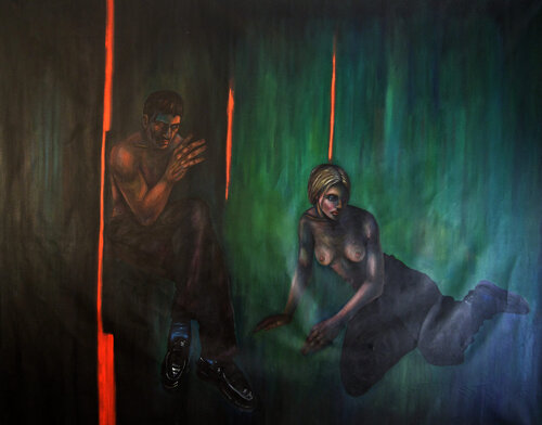 Jazz Sur L'herbe van Luis Miguel Anaya, Schilderij te koop op Singulart