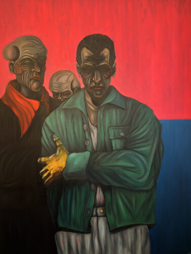 Modern World van Luis Miguel Anaya, Schilderij te koop op Singulart