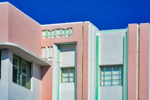 Verticalités roses et vertes CHRISTIAN GOETGHEBEUR