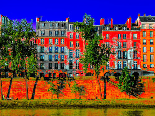 Explosion de couleurs sur les quais de Seine CHRISTIAN GOETGHEBEUR