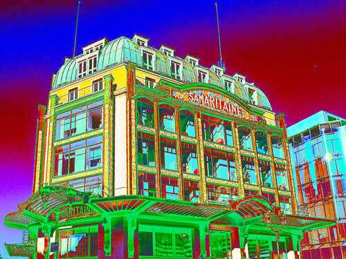 La samaritaine prend de la hauteur CHRISTIAN GOETGHEBEUR