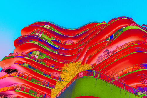 Courbures architecturales van CHRISTIAN GOETGHEBEUR, Fotografie te koop op Singulart